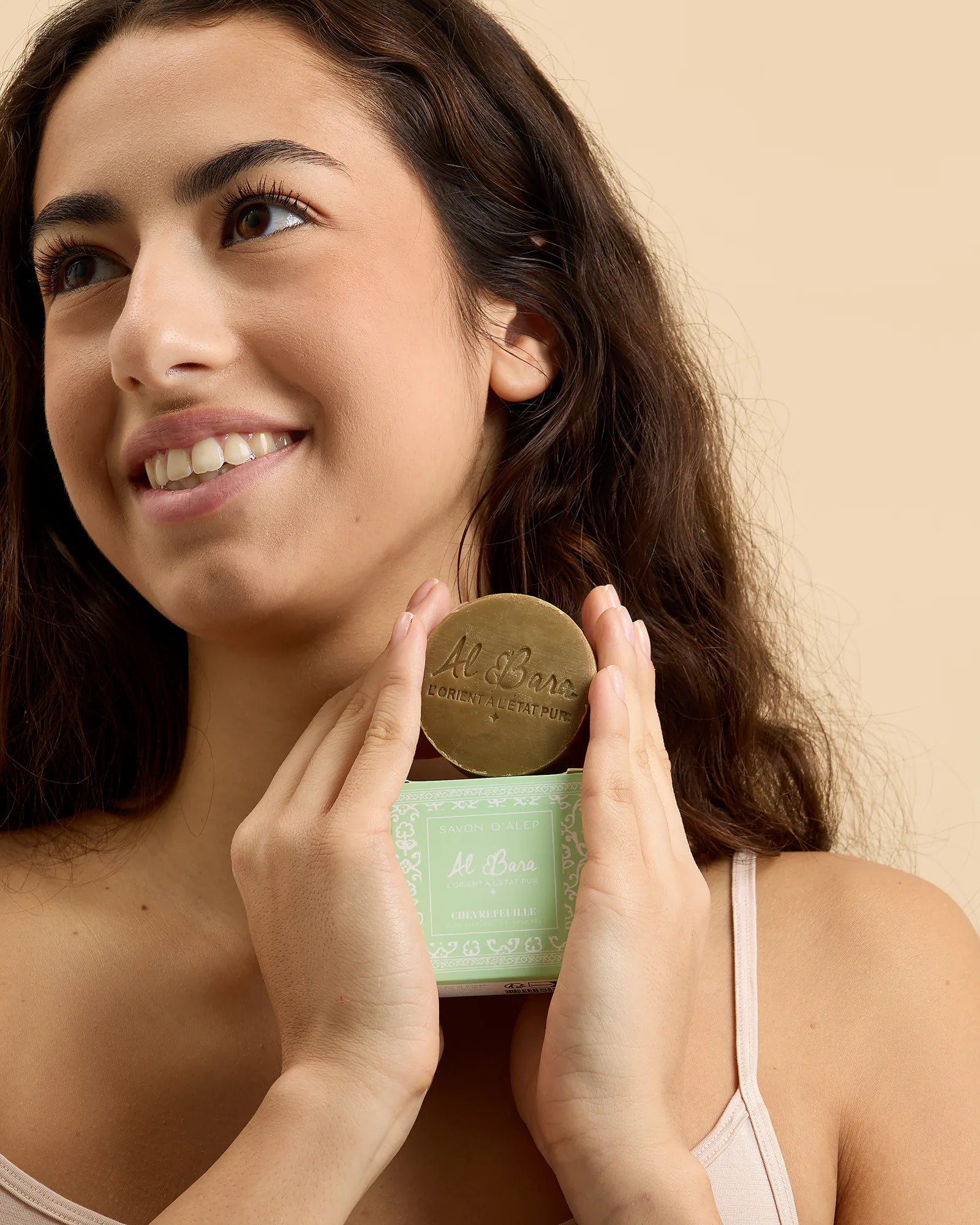 Savon d'Alep Parfumé au Chèvrefeuille - 50g