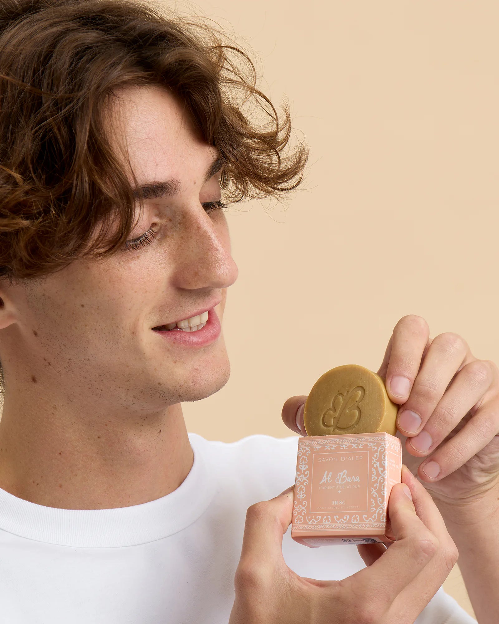 Savon d'Alep Parfumé au Musc - 50g