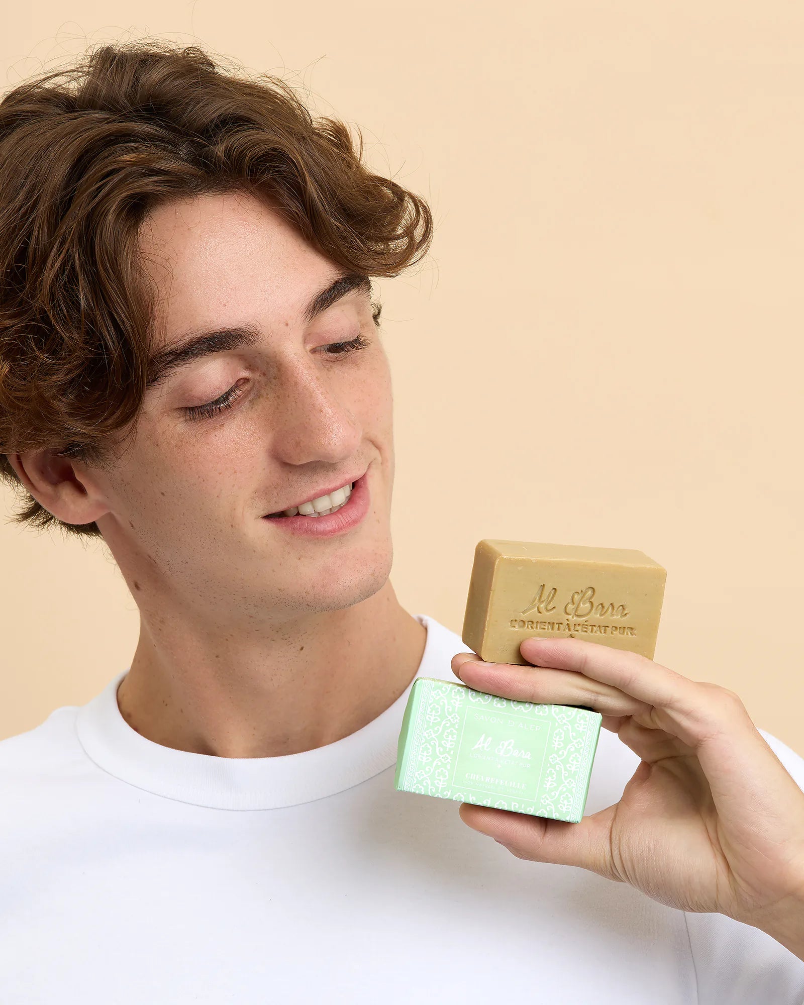 Savon d'Alep Parfumé au Chèvrefeuille - 100g