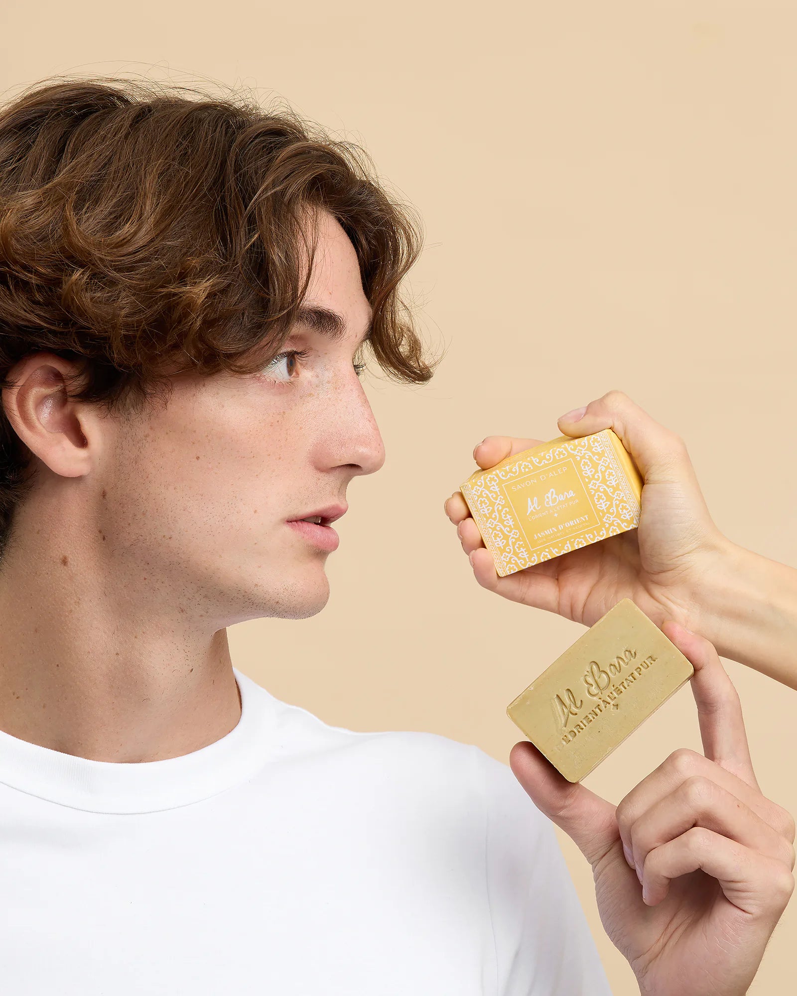 Savon d'Alep Parfumé au Jasmin d'Orient - 100g