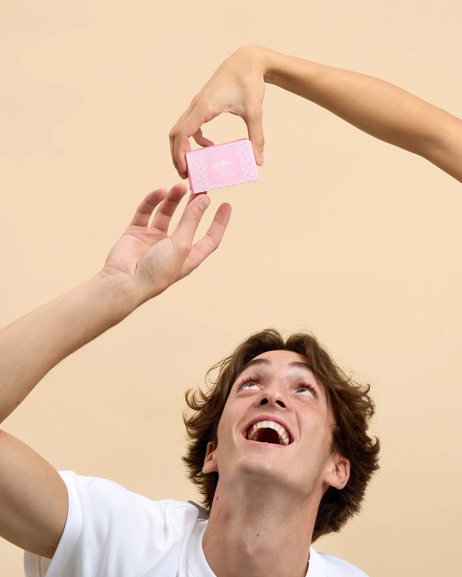 Savon d'Alep Parfumé à la Fleur de Coton - 100g