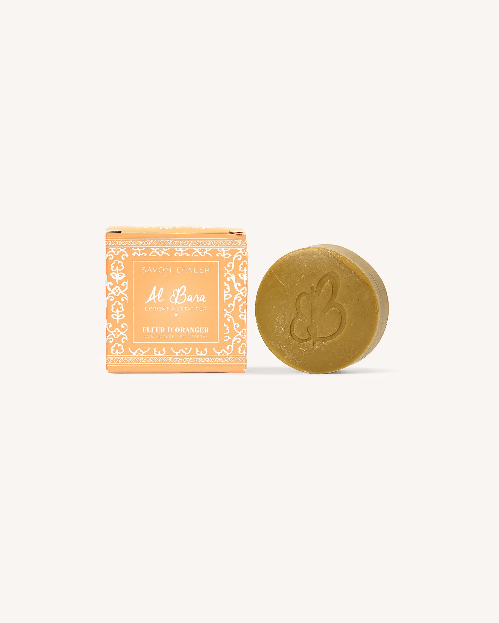 Savon d'Alep Parfumé à la Fleur d'Oranger - 50g