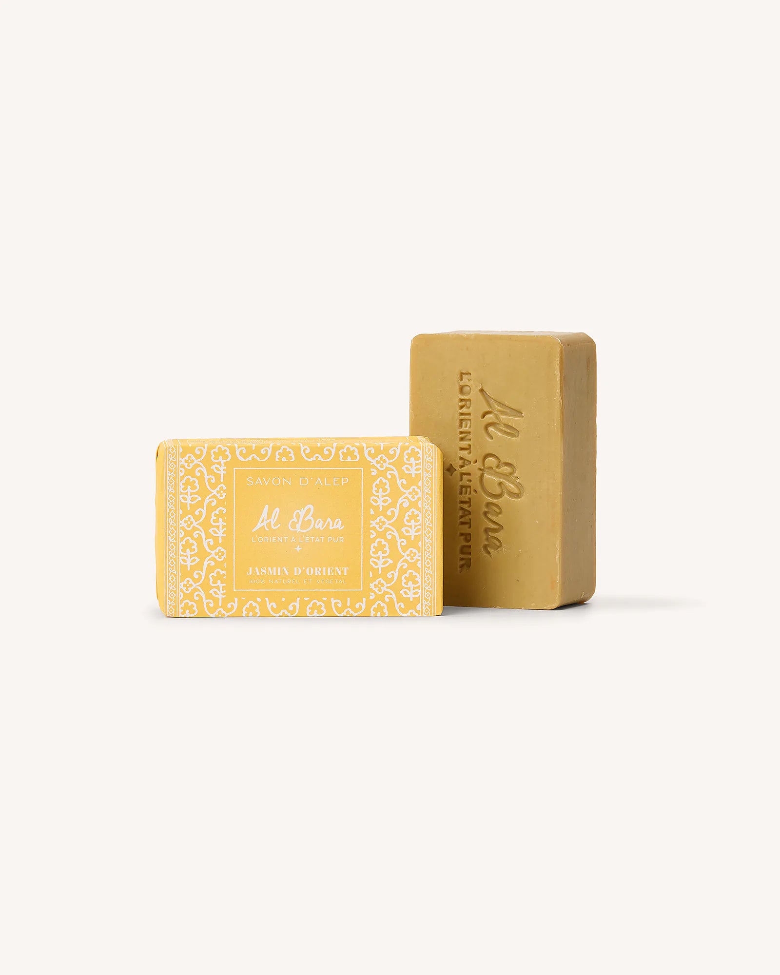 Savon d'Alep Parfumé au Jasmin d'Orient - 100g