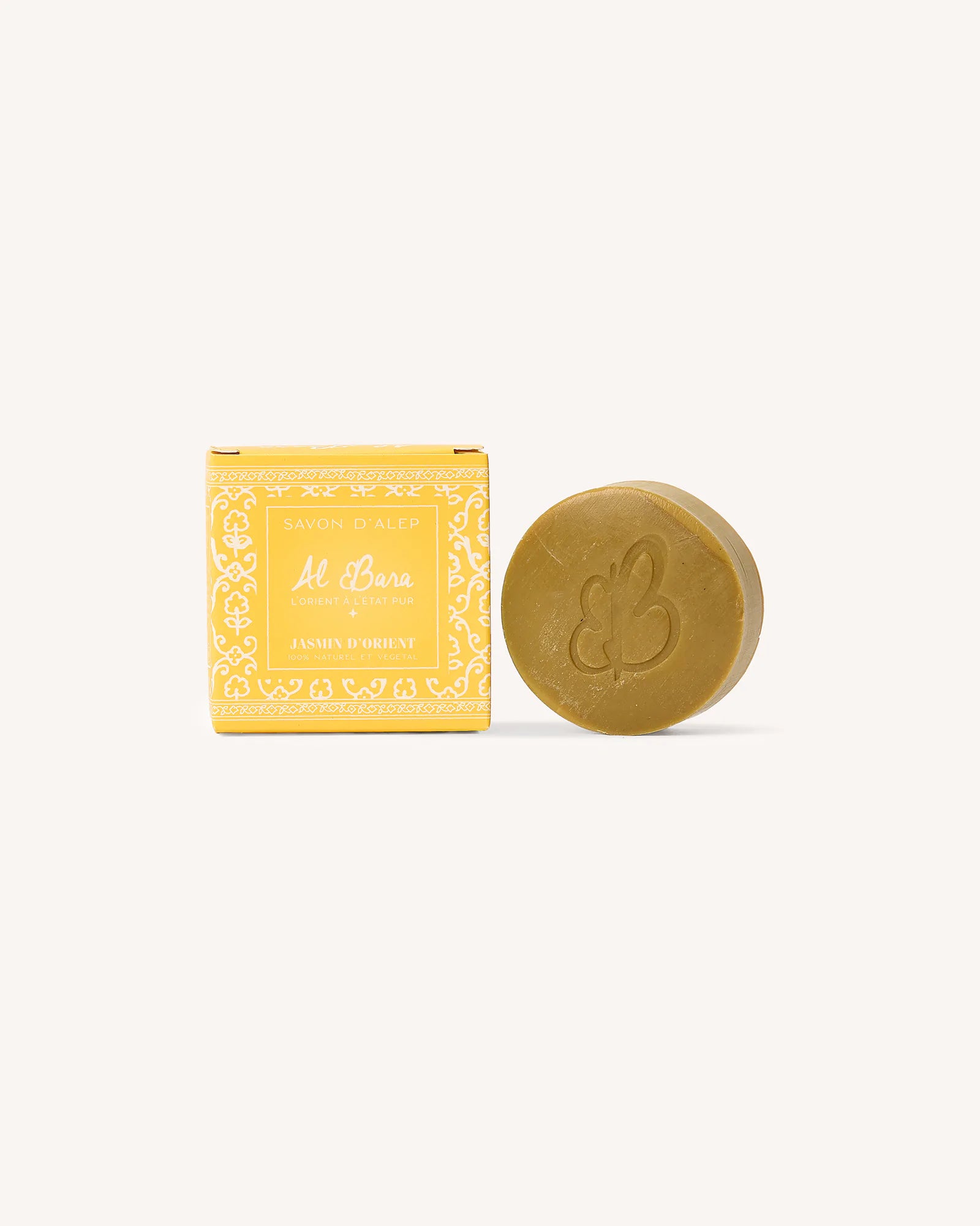 Savon d'Alep Parfumé au Jasmin d'Orient - 50g