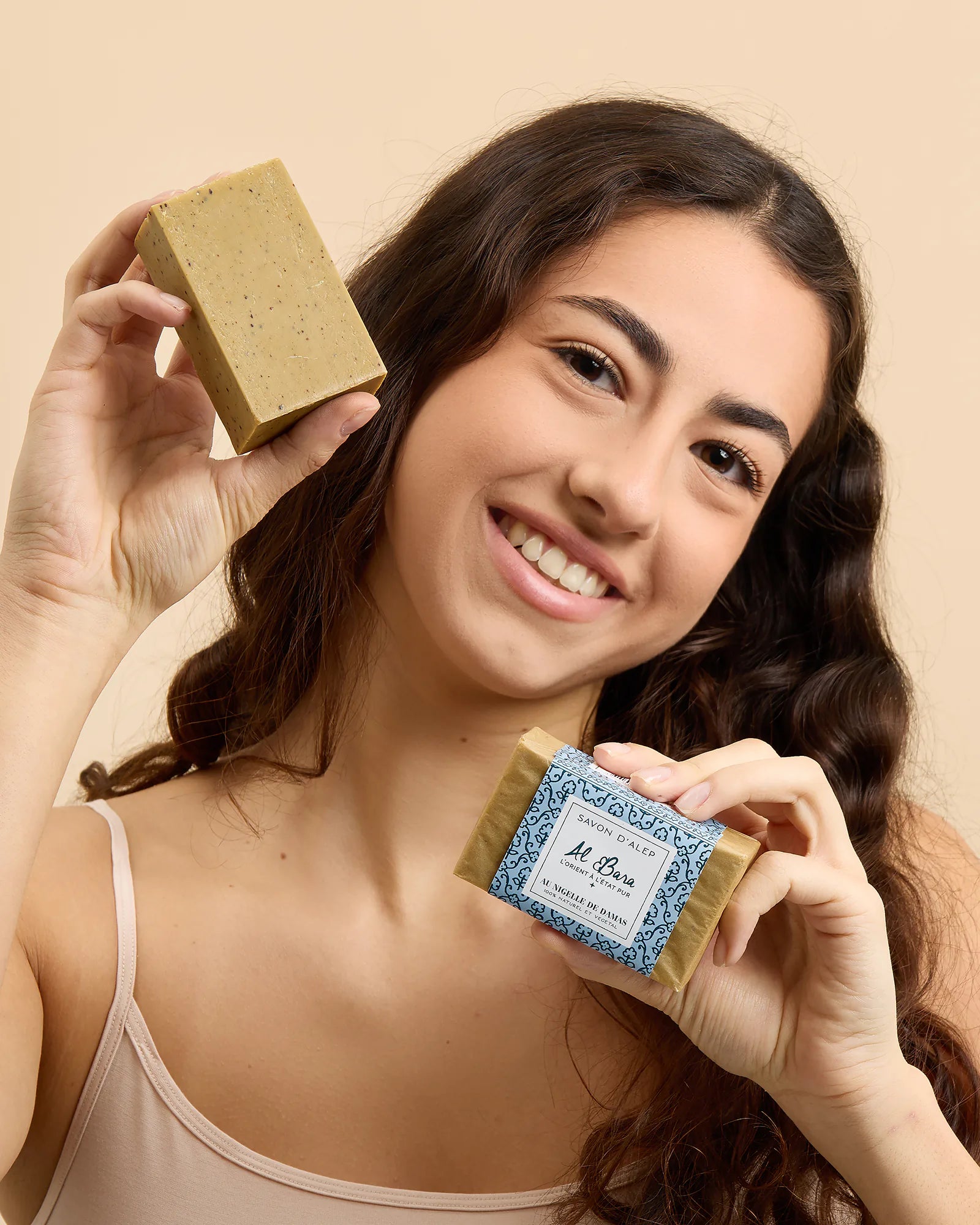 Savon d'Alep au Nigelle de Damas - 150g